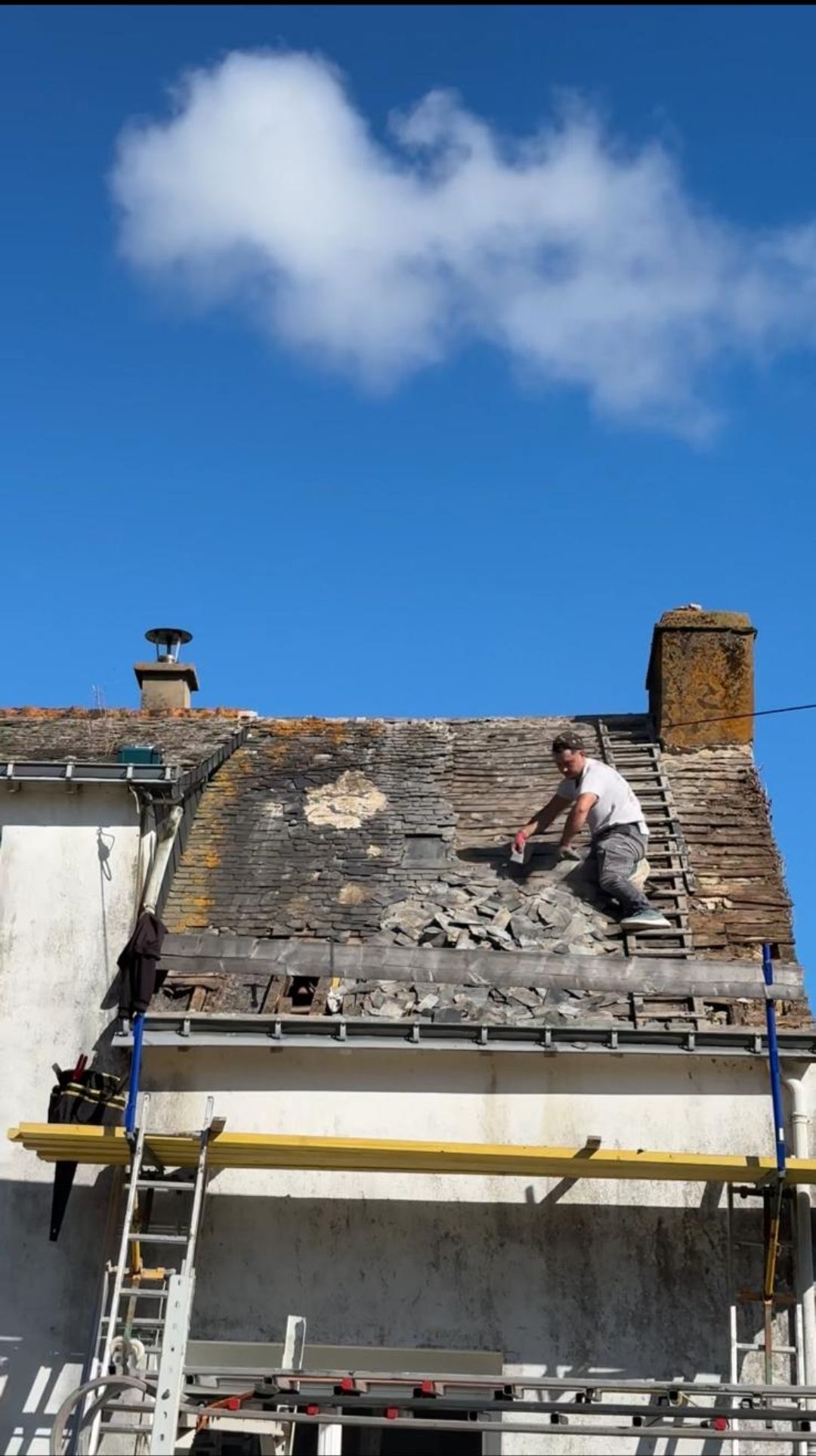 Renovation de toiture malicornay 36340 avant
