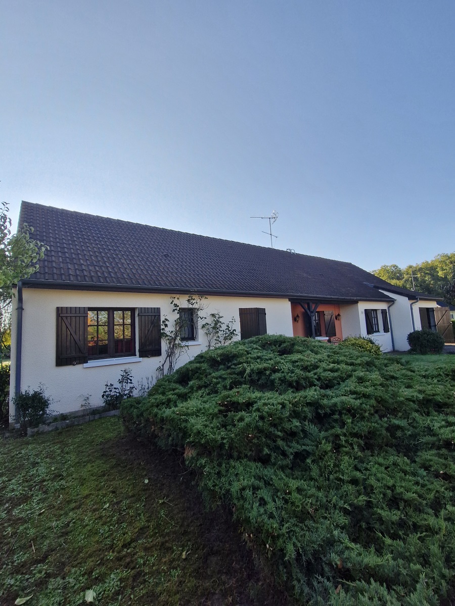 Nettoyage de toiture saint marcel 36200 avant