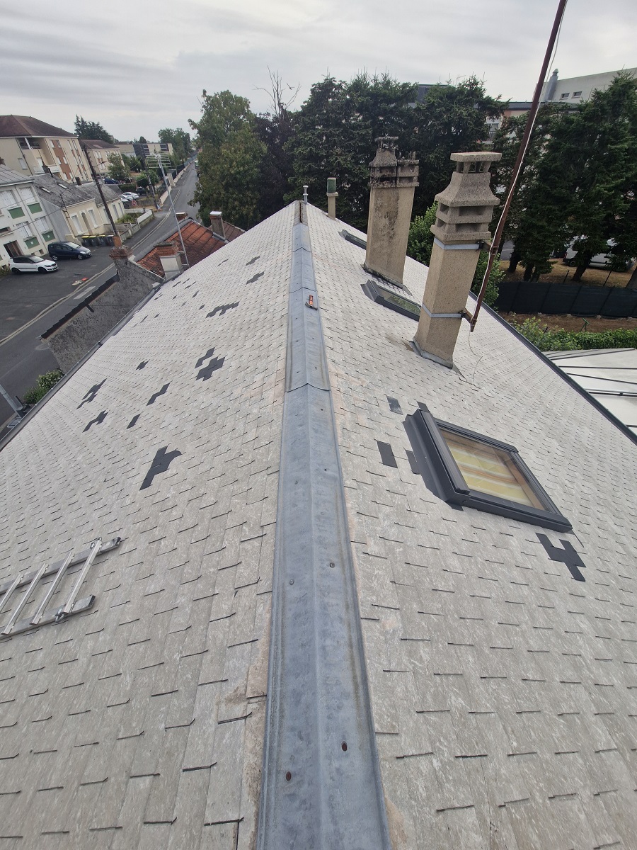 Traitement de toiture arnac la poste 87160 avant