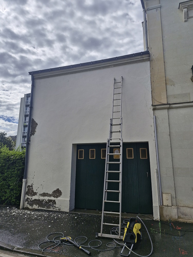 Ravalement de facade saint marcel 36200 avant
